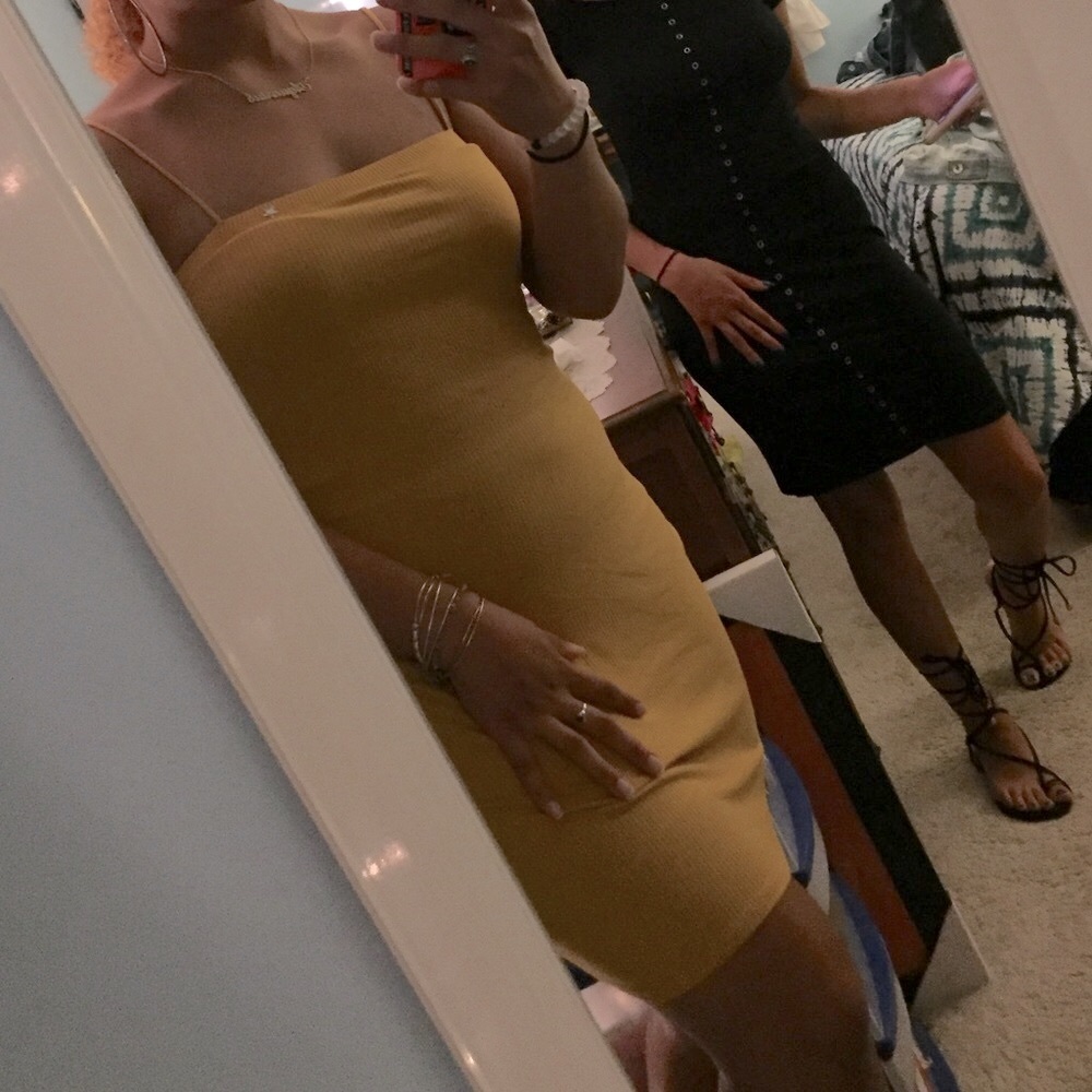Ribbed Day Dress